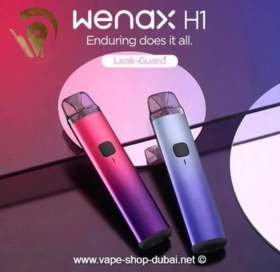 GEEKVAPE WENAX H1 POD SYSTEM 1000mAh 19W - Vape Here Store