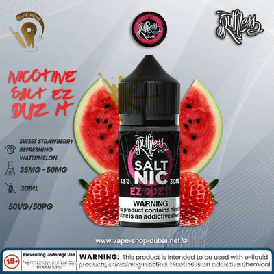 Ruthless Ez Duz It Nic Salts , 30ml - Vape Here Store