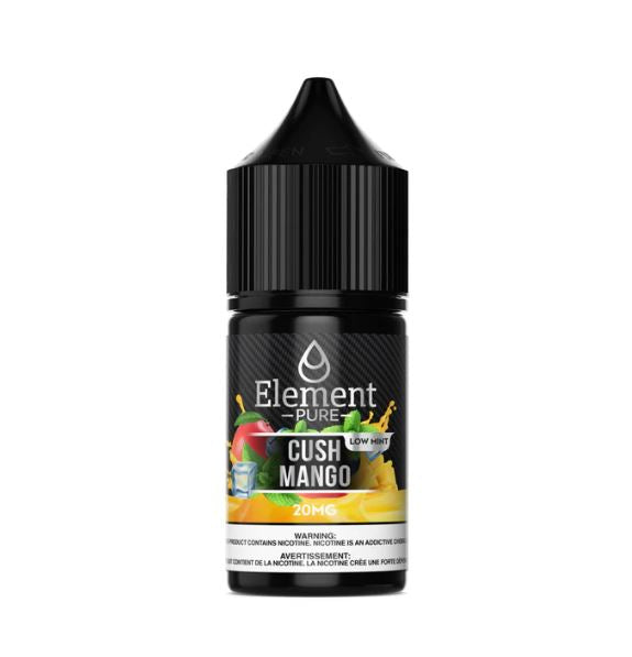 ELEMENT PURE - CUSH MANGO SALTNIC 30ML - Vape Here Store