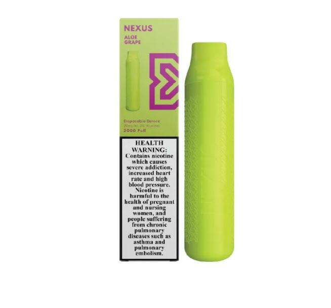 NEXUS Disposable Vape (20MG – 2000 PUFFS) - Vape Here Store