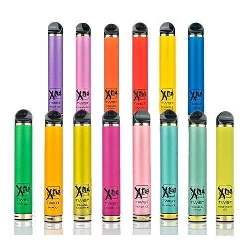 XTRA Twist Disposable Vaporiser -  with adjustable airflow - Vape Here Store