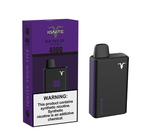 IGNITE – V40 (4000+ Puffs) Disposable Vape - Vape Here Store